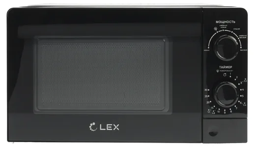 LEX FSMO 20.01N BL (20л, механика) микроволновая печь