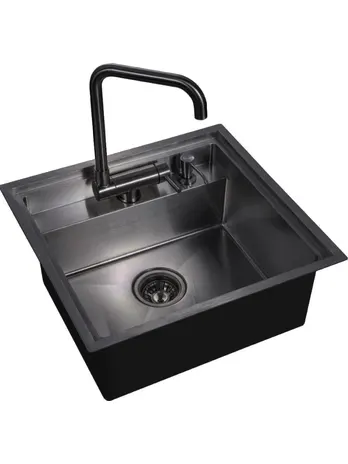 Мойка ARFEKA AF 520*490 BLACK PVD NANO