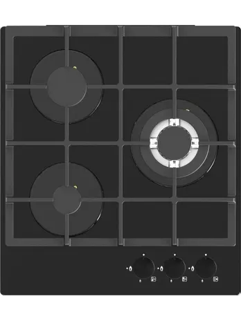 Газовая варочная панель ZORG HAG45 FDW black