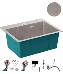 S5040-1 Кухонная мойка 500*400*200mm , нержавеющая сталь на скидке