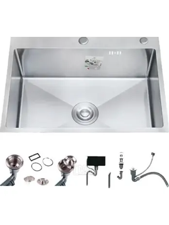 DS5040 Кухонная мойка 500*400*200mm , нержавеющая сталь с сифоном