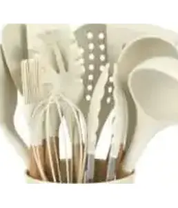 Набор кухонных принадлежностей KELLI KL-01120Кремовый (1х16) на скидке