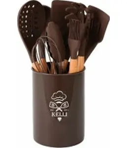 Набор кухонных принадлежностей KELLI KL-01120Шоколадный (1х16) на скидке