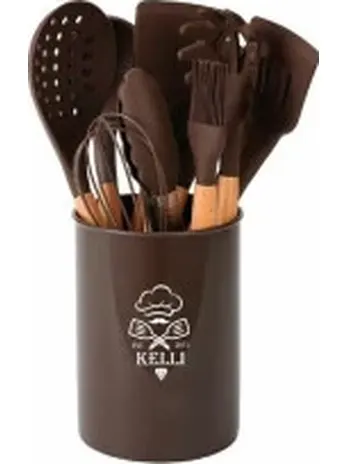 Набор кухонных принадлежностей KELLI KL-01120Шоколадный (1х16)