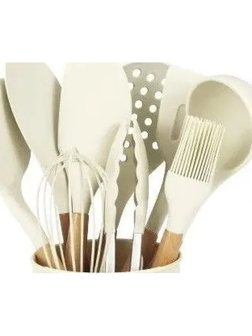 Набор кухонных принадлежностей KELLI KL-01121Кремовый(1х16)