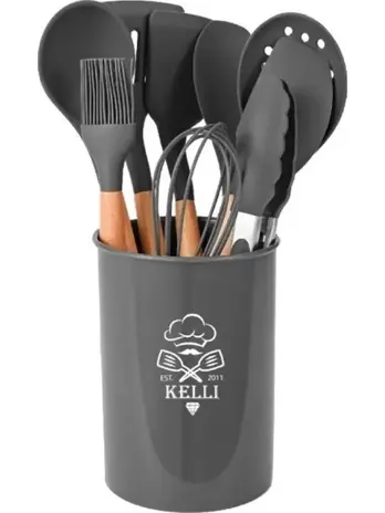 Набор кухонных принадлежностей KELLI KL-01121Серый(1х16)