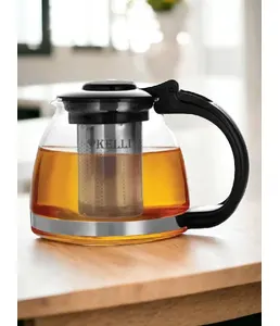 Стеклянный заварник  1.0л. KELLI KL-3086 (1x24) на скидке