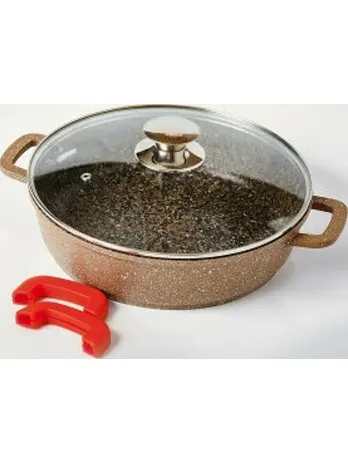 Сковорода-сотейник с гранитным покрытием KELLI KL-4019-28 (1x6)