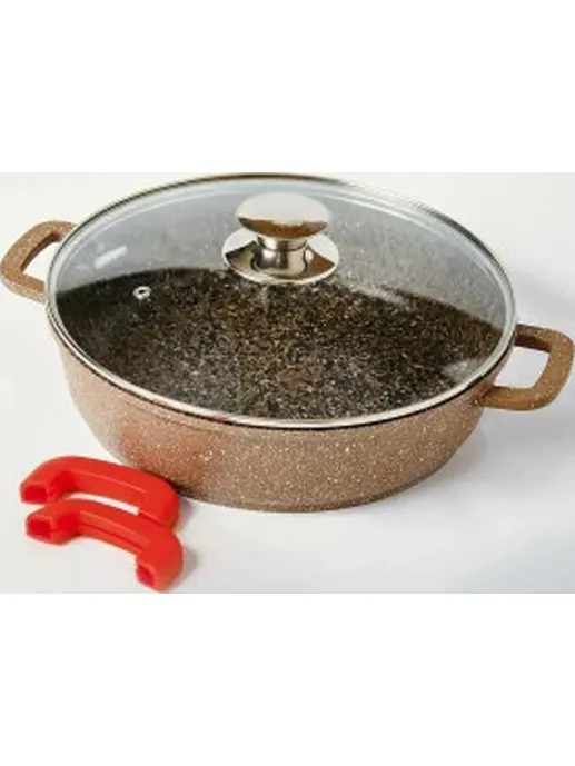 Сковорода-сотейник с гранитным покрытием KELLI KL-4019-28 (1x6)