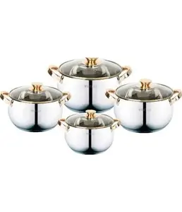 Набор Кастрюль из 8-и предметов KELLI KL-4213 (1х2) на скидке