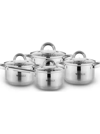 Набор Кастрюль 8 предметов KELLI KL-4245 (1х4)