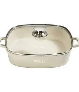 Сковорода-сотейник с гранитным покрытием 28см KELLI KL-4716-28 (1x6) на скидке