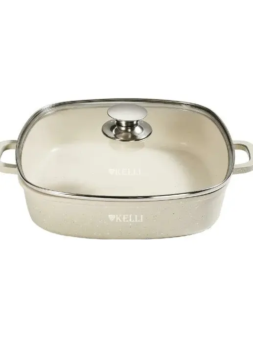 Сковорода-сотейник с гранитным покрытием 28см KELLI KL-4716-28 (1x6)