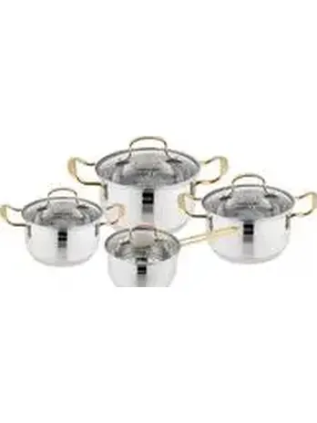 Набор Кастрюль 10-и предметов KELLI KL-4738 (1х2)