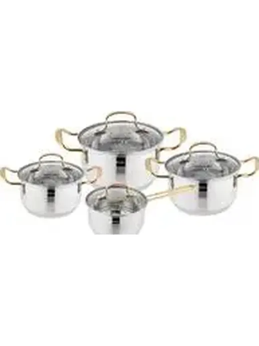 Набор Кастрюль 10-и предметов KELLI KL-4738 (1х2)