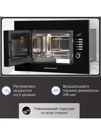 Zigmund & Shtain BMO 21 B, Микроволновая печь