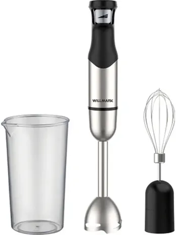 Блендер погружной WILLMARK WHB-1450PS (500Вт,турбо режим,Soft t, венчи