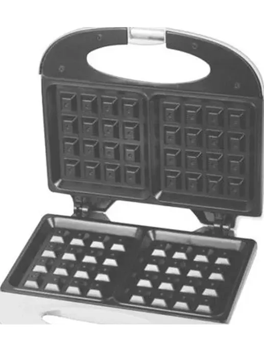 Вафельница WILLMARK WM-275 (2 квадратные формы "венские вафли", мощнос