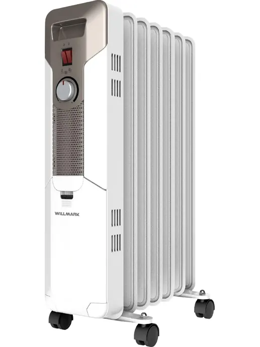 Масляный обогреватель WILLMARK WOR-2307 (1500В.,7 секц.,3 режима.,защ.
