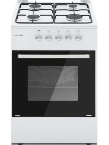 Плита газовая OPTIMA GSG-5511 (50х50,4газ.конф,газ.дух.,газ.контроль д
