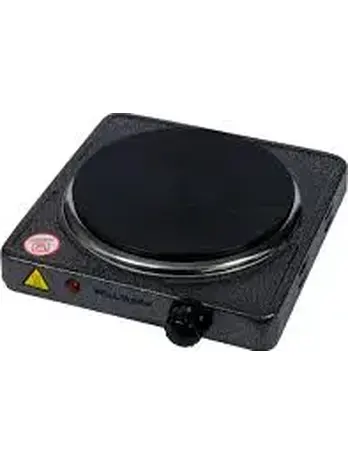 Плита элек. WILLMARK HS-115G (1 чугунная конф.*185 mm, 1500Вт, корпус