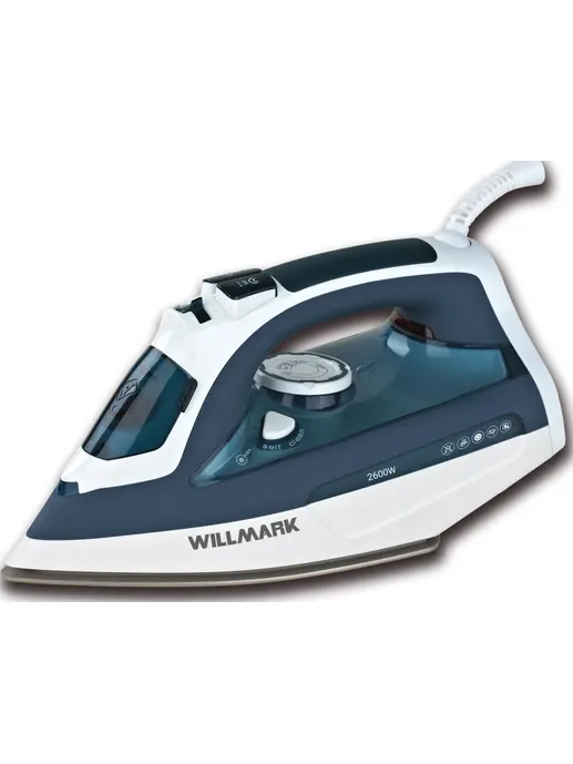 Утюг WILLMARK SI-2637CA (2600Вт, керам.подошва, 350мл,автооткл,защита