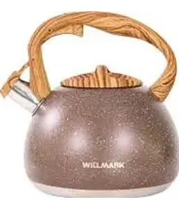 Чайник WILLMARK WTK-4022SS (3л, со свистком, с крышкой, нейлоновая руч на скидке