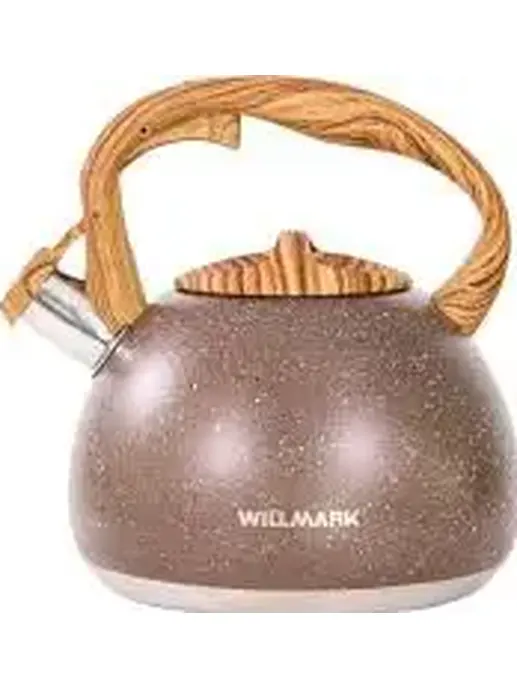 Чайник WILLMARK WTK-4022SS (3л, со свистком, с крышкой, нейлоновая руч
