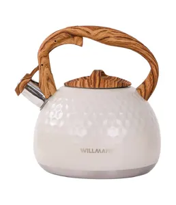 Чайник WILLMARK WTK-4122SS (3л, со свистком, с крышкой, нейлоновая руч на скидке