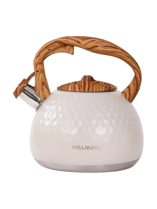 Чайник WILLMARK WTK-4122SS (3л, со свистком, с крышкой, нейлоновая руч