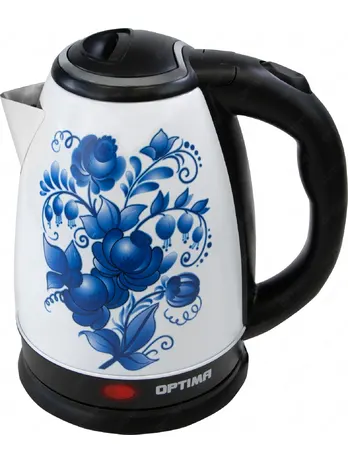 Чайник эл. OPTIMA EK-1801GZ (1.8л, поворот на 360 градусов, корп. из н