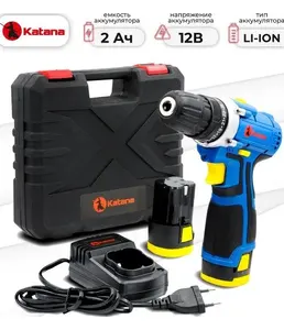 Аккумуляторная дрель-шуруповерт KATANA PROdrive 1215/1 на скидке
