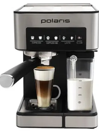 Кофеварка POLARIS PCM 1541E Adore Cappuccino нерж.сталь
