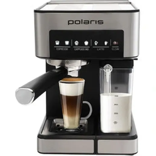 Кофеварка POLARIS PCM 1541E Adore Cappuccino нерж.сталь