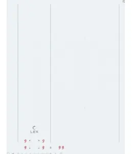 LEX EVI 641B WH панель стеклокерамическая индукционная на скидке