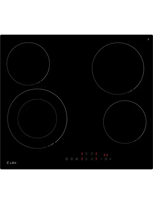 LEX HH 6041 BL панель стеклокерамическая электрическая