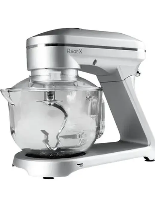 Планетарный миксер RageX R001-200, 1000Вт, цвет железно-серый, КИТАЙ,