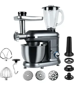 Кухонный комбайн 9 в 1 RAGEX R101, 4.5л, 1500Вт, цвет: 600 (красный), на скидке