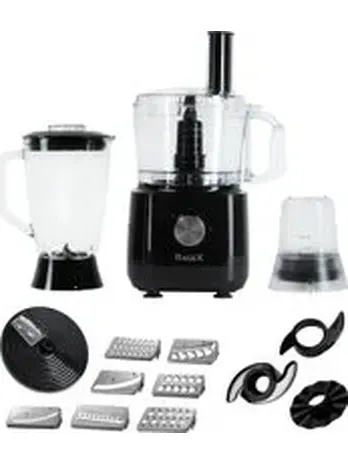 Кухонный комбайн 12 в 1 RAGEX R103, 1.2л, 1000Вт, цвет: 000 (черный),