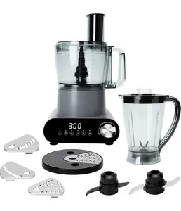 Кухонный комбайн 6 в 1 RAGEX R111, 2.5л, 1200Вт, цвет: 200 (темно-серы на скидке