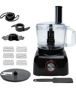 Кухонный комбайн 11 в 1 RAGEX R113, 1.2л, 600Вт, цвет: 000 (черный), К на скидке