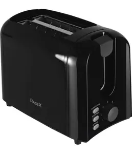 Тостер электрический RageX R1301-000, 2 отделения, 7 уровней обжариван на скидке