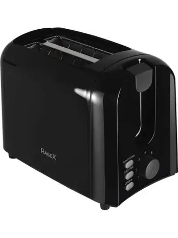 Тостер электрический RageX R1301-000, 2 отделения, 7 уровней обжариван