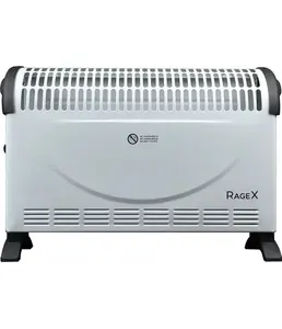 Обогреватель электрический RageX R1401-100, 2000Вт, белый, КИТАЙ, на скидке