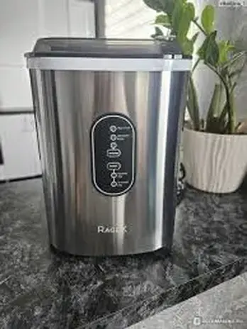 Льдогенератор RAGEX R1801, 1.7л, 105Вт, цвет: 900 (серебристый), КИТАЙ