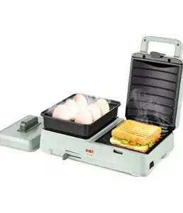 Бутербродница КТ-6061-1 (2 в 1, мятный) на скидке