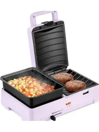 Бутербродница КТ-6061-3 (2 в 1, лавандовый)