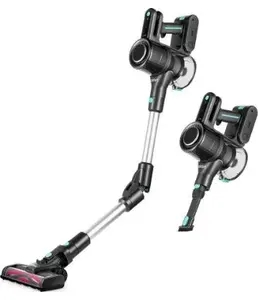 Вертикальный пылесос КТ-5168-1 (черно-бирюзовый) на скидке