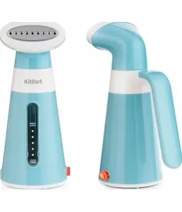 Ручной отпариватель КТ-928-3 бирюзовый на скидке