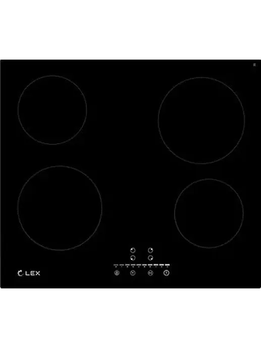 LEX EVH 640 BL  панель стеклокерамическая электрическая